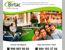 Tablet Screenshot of birtac.com